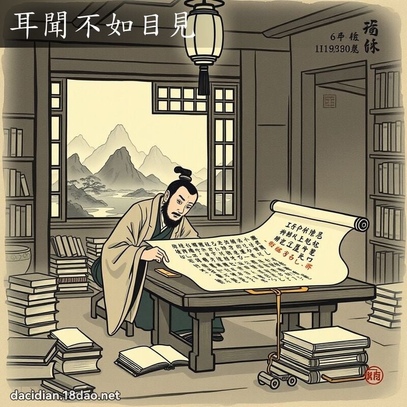 耳闻不如目见 配图