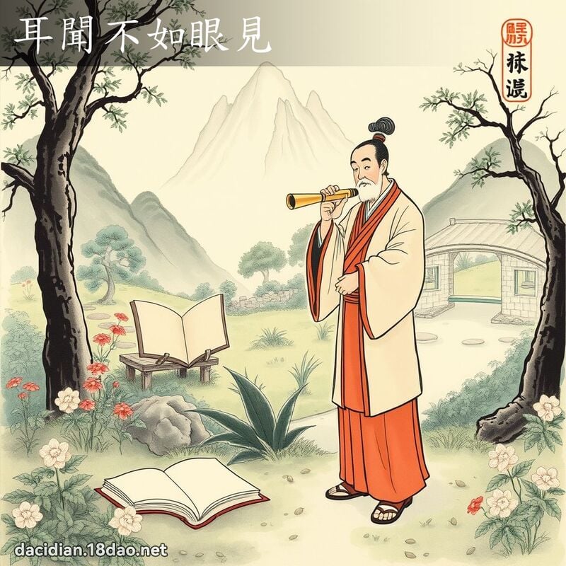 耳闻不如眼见 配图