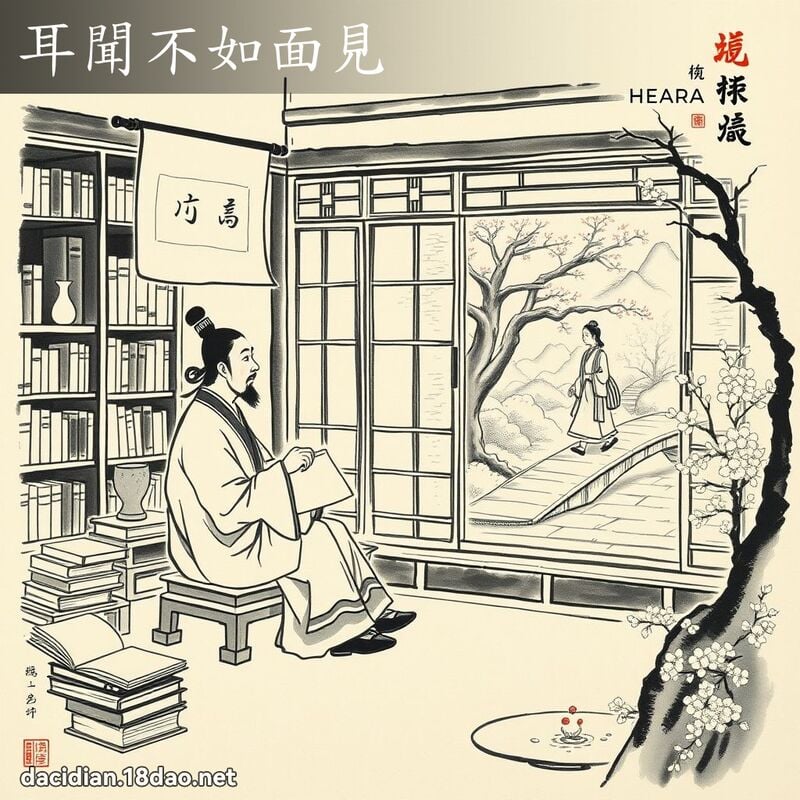 耳闻不如面见 配图