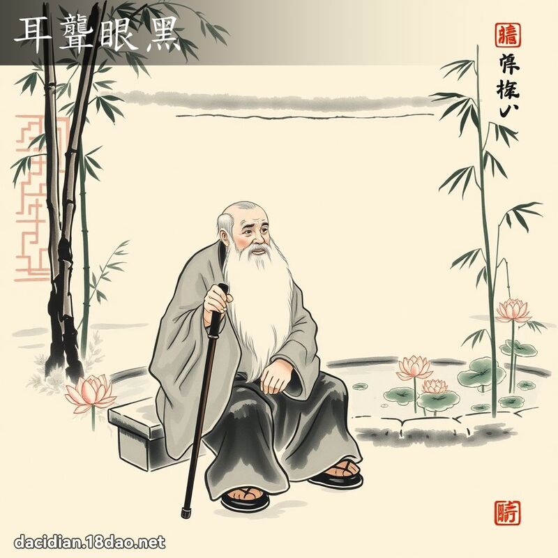 耳聋眼黑 配图