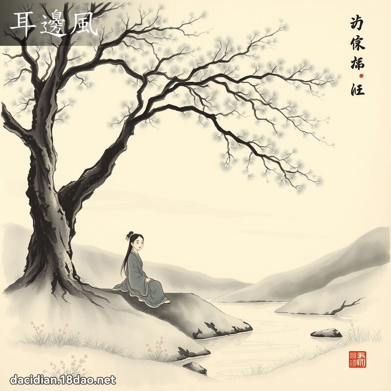 耳边风 配图