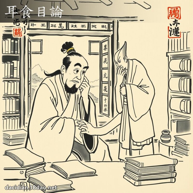 耳食目论 配图