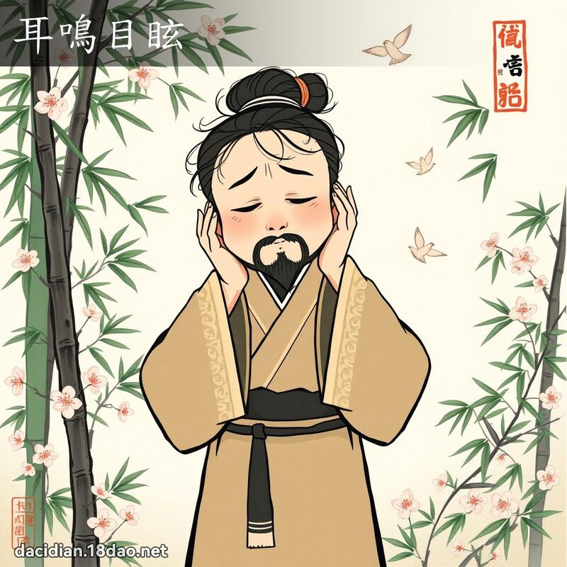 耳鸣目眩 配图