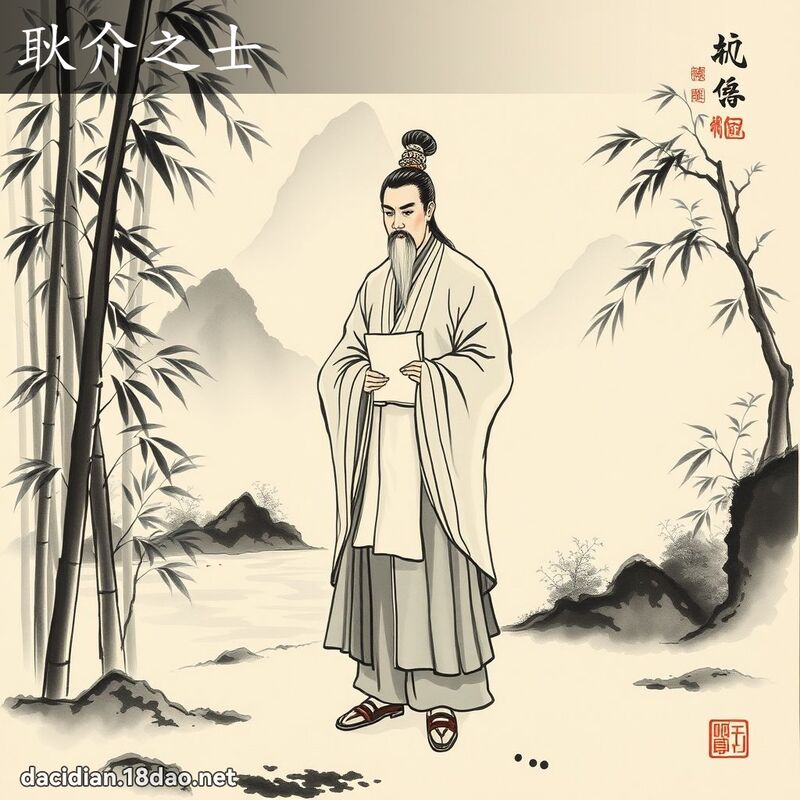 耿介之士 配图