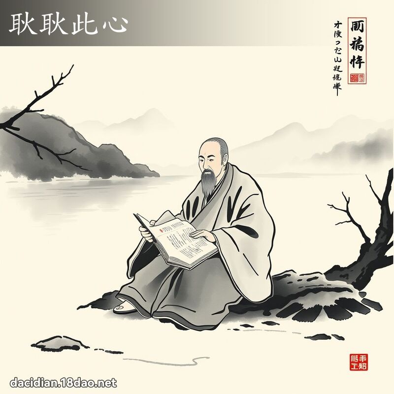 耿耿此心 配图