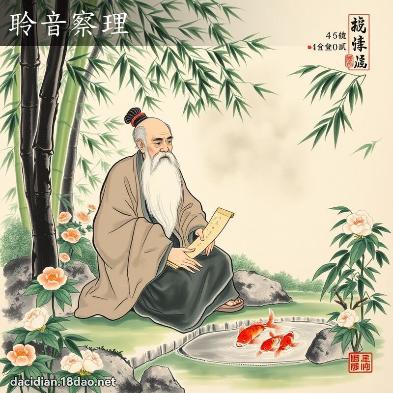 聆音察理 配图