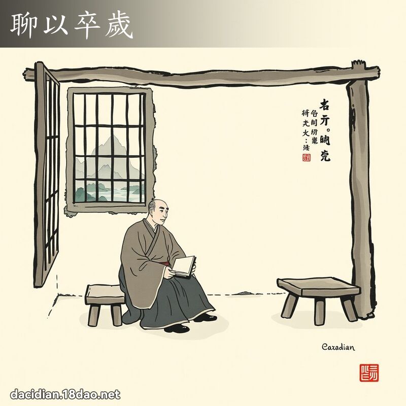 聊以卒岁 配图