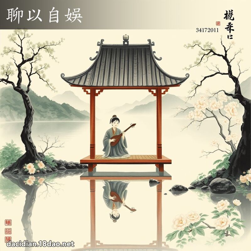 聊以自娱 配图