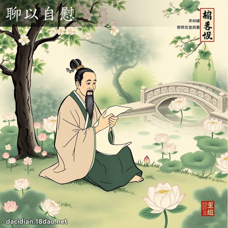 聊以自慰 配图