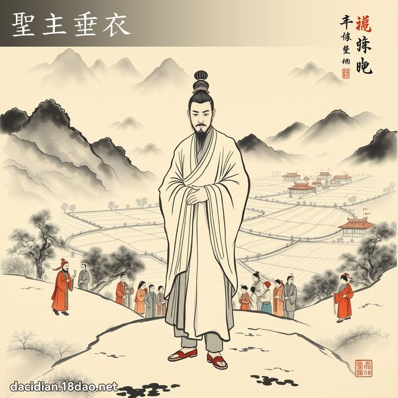 圣主垂衣 配图