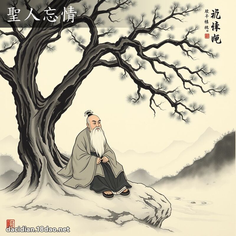 圣人忘情 配图