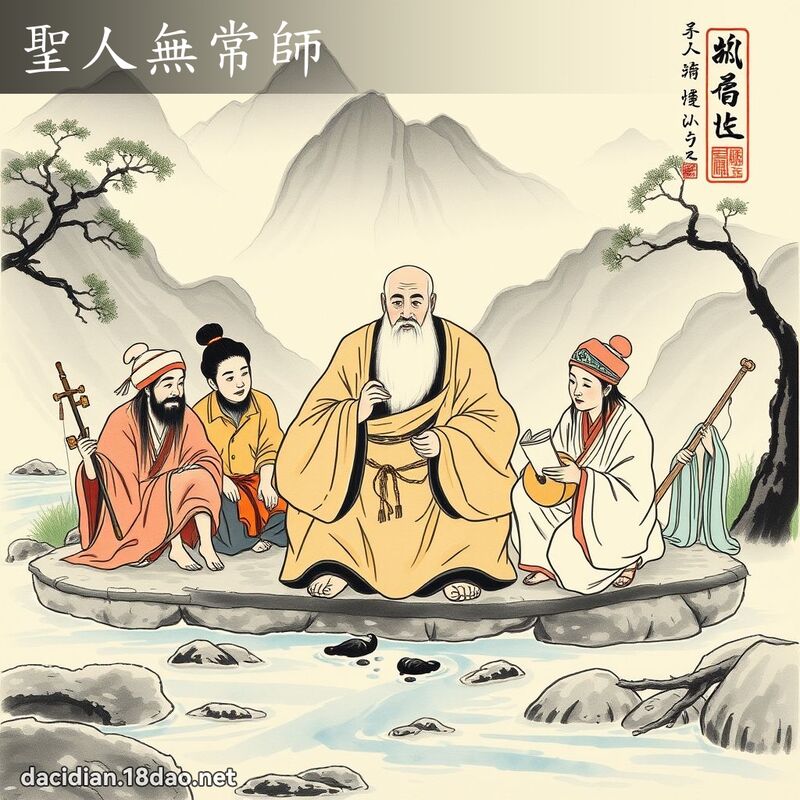 圣人无常师 配图