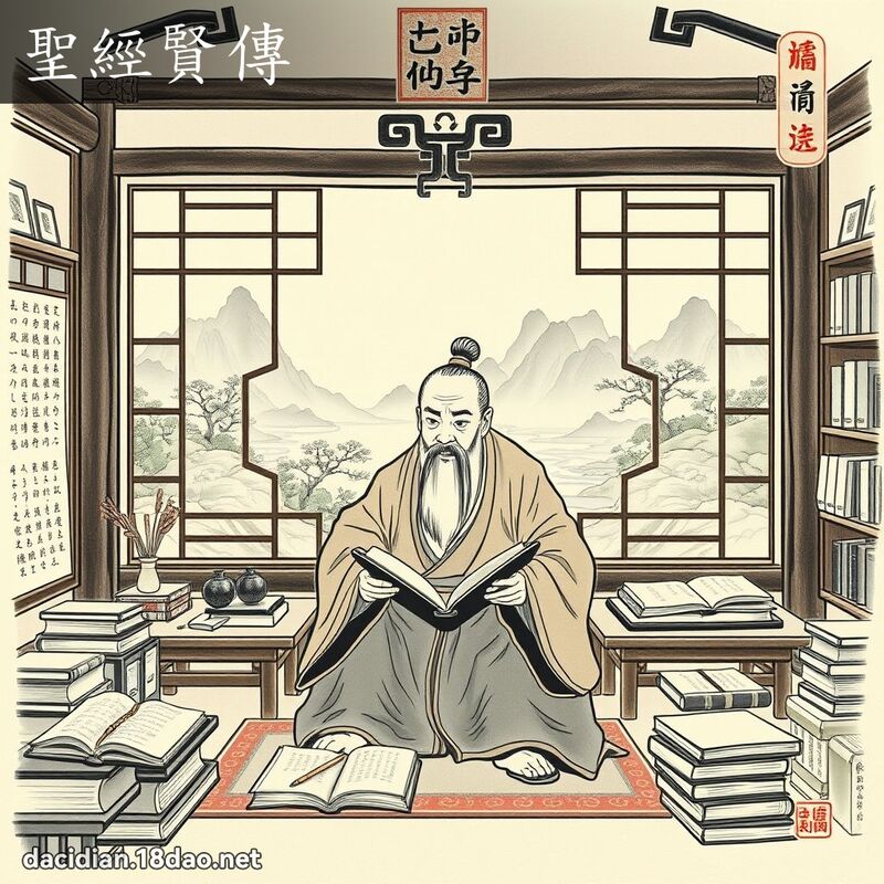 圣经贤传 配图