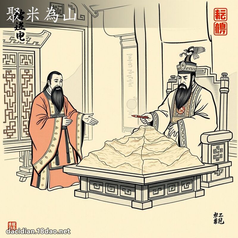 聚米为山 配图