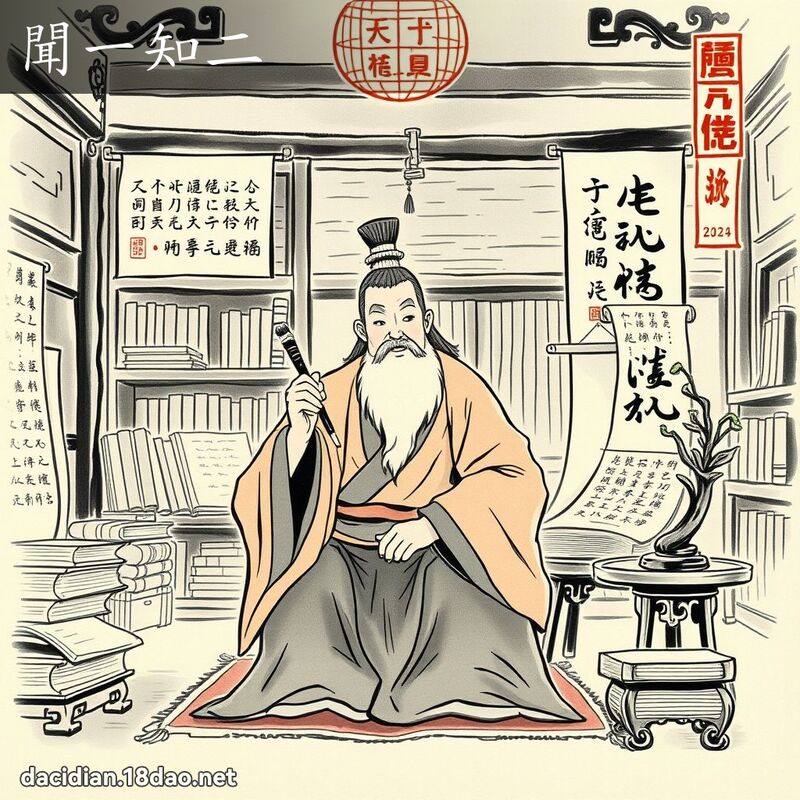 闻一知二 配图