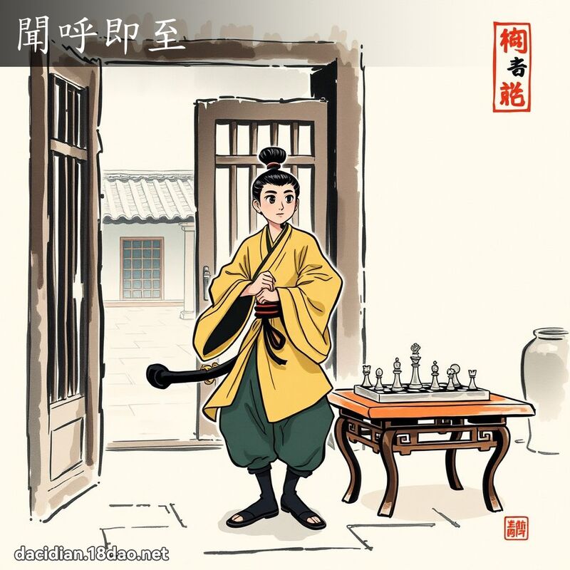 闻呼即至 配图