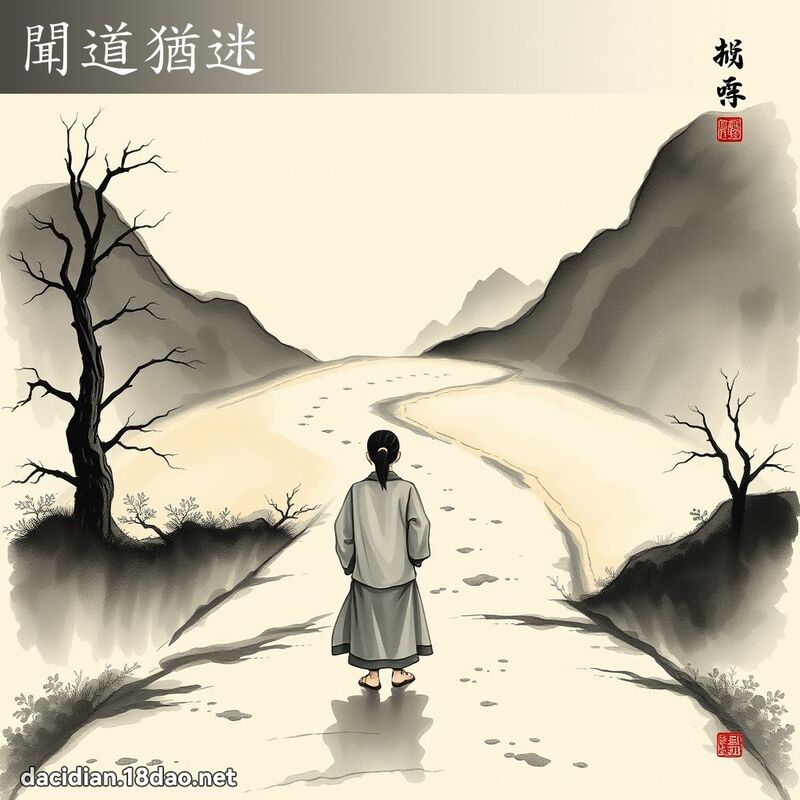 闻道犹迷 配图