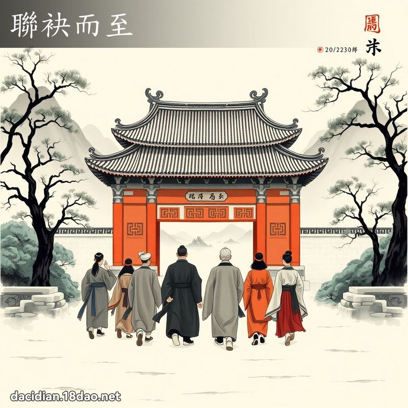 联袂而至 配图