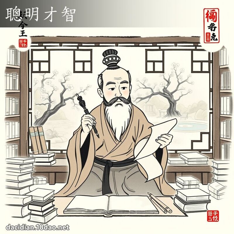 聪明才智 配图
