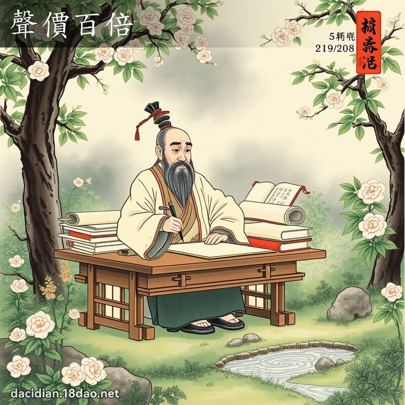 声价百倍 配图