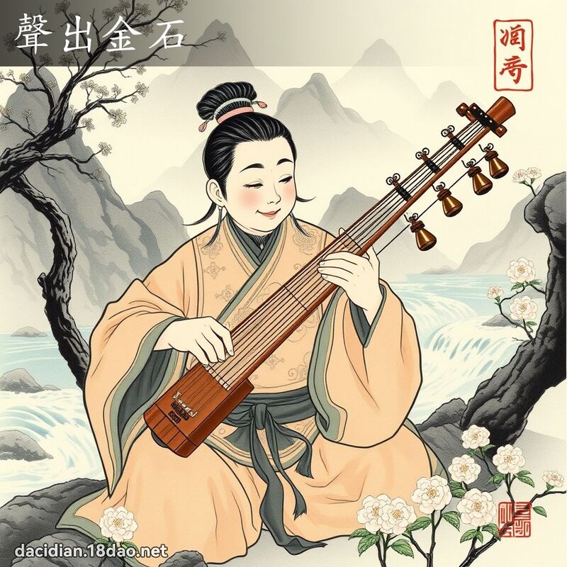 声出金石 配图