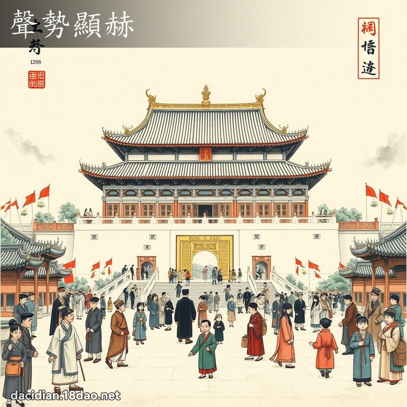声势显赫 配图