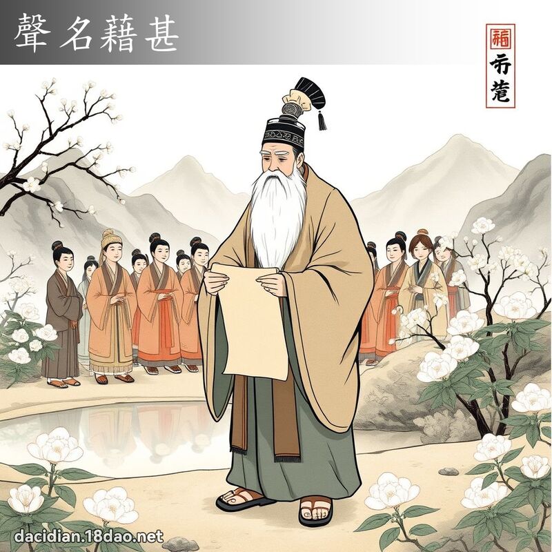 声名藉甚 配图