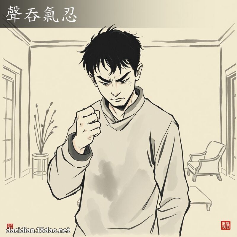 声吞气忍 配图