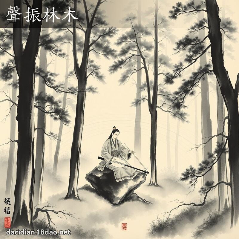 声振林木 配图