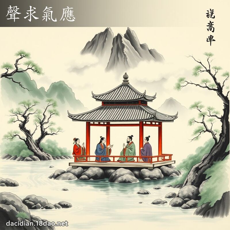 声求气应 配图
