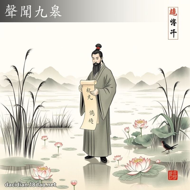声闻九皋 配图