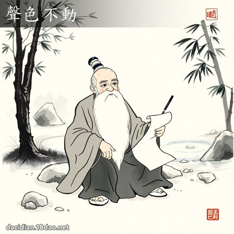 声色不动 配图