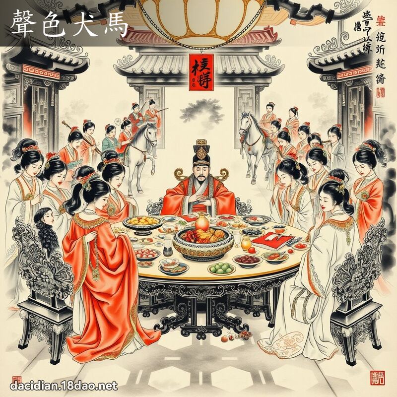 声色犬马 配图