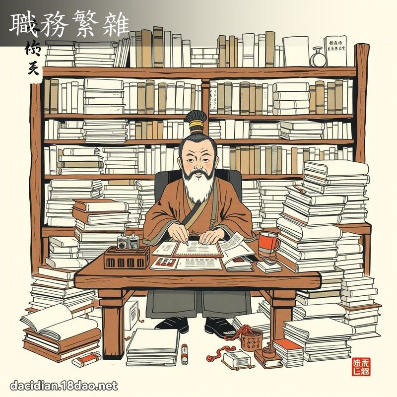 职务繁杂 配图