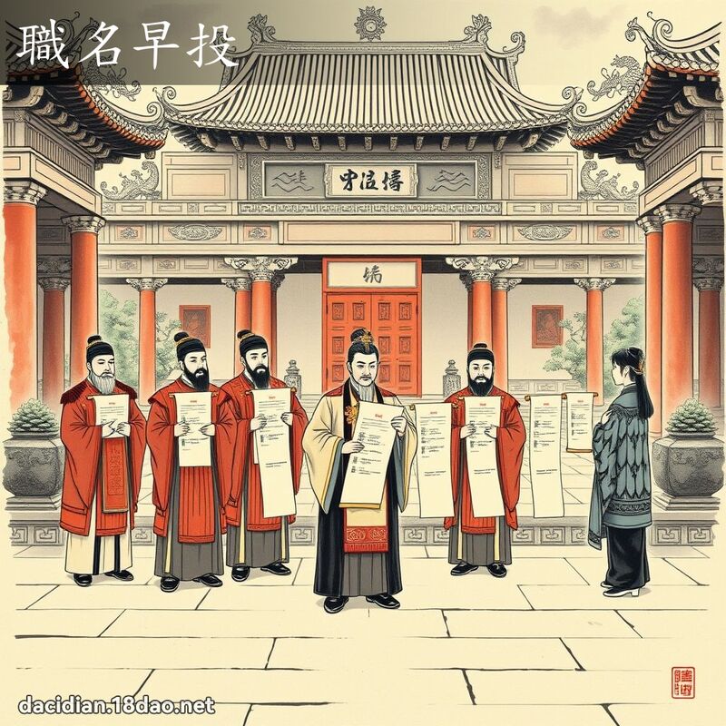 职名早投 配图