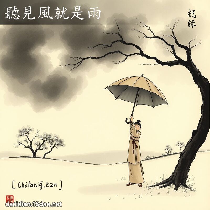 听见风就是雨 配图