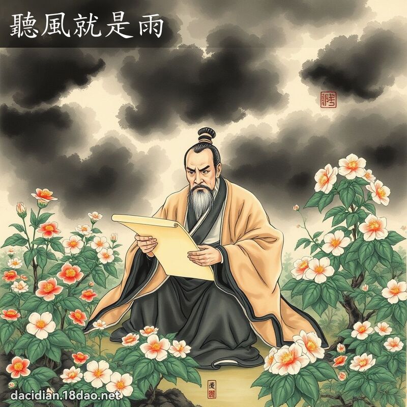 听风就是雨 配图