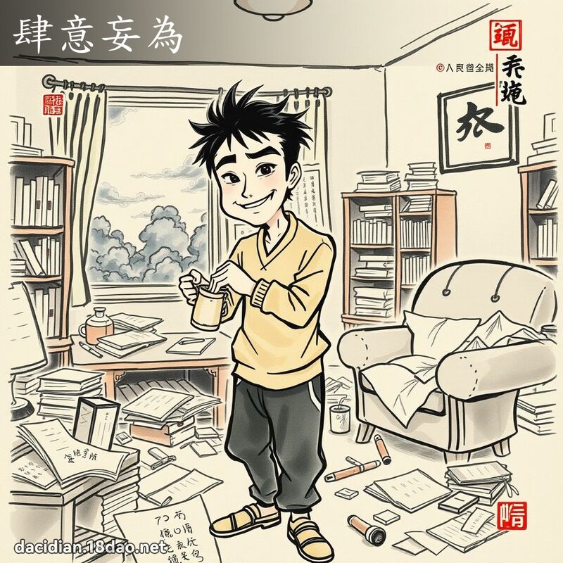 肆意妄为 配图