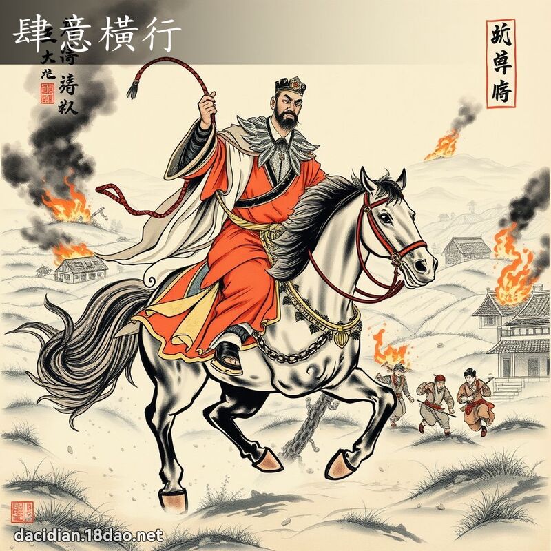 肆意横行 配图
