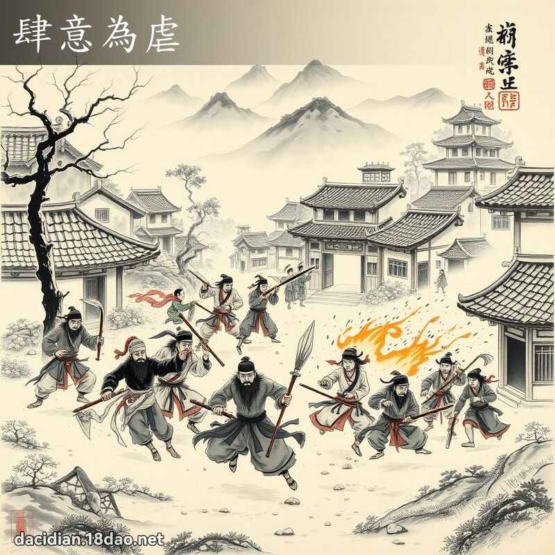 肆意为虐 配图