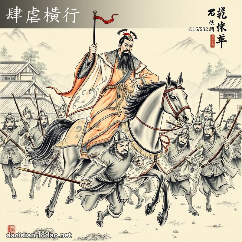 肆虐横行 配图