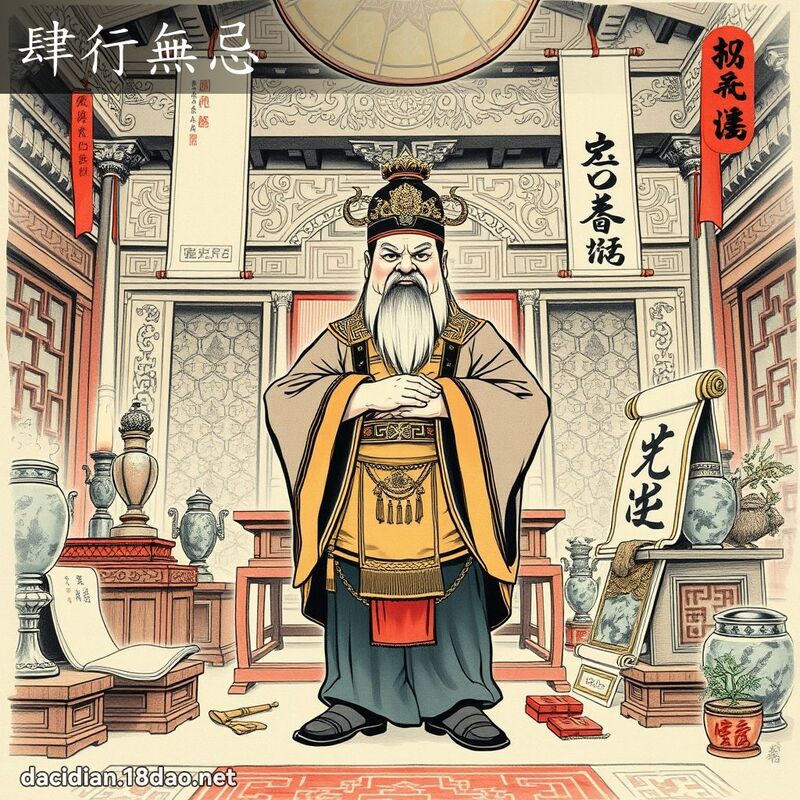 肆行无忌 配图