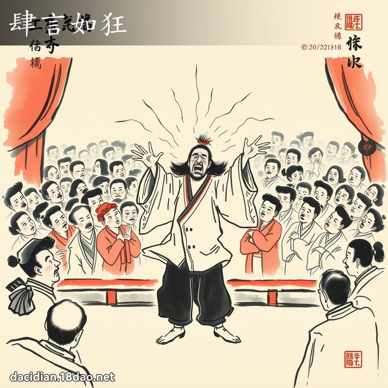 肆言如狂 配图