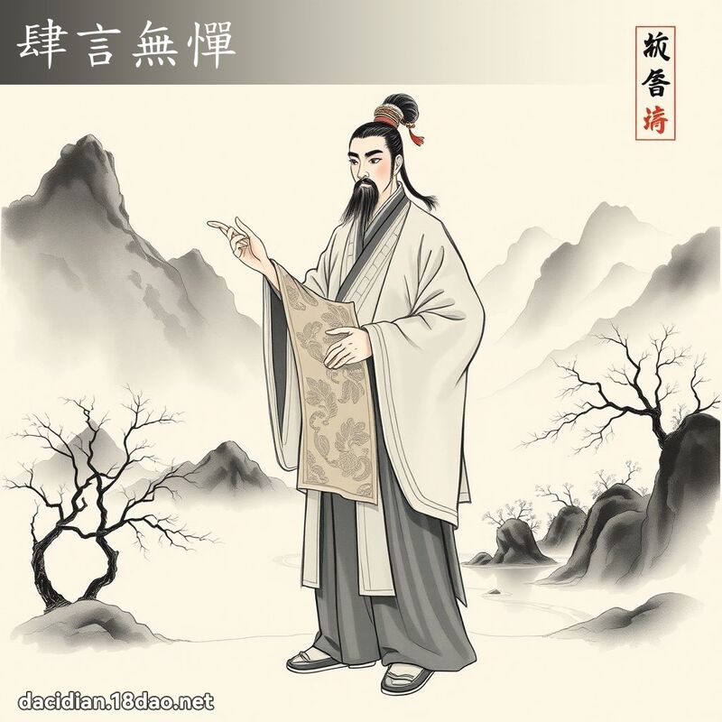 肆言无惮 配图