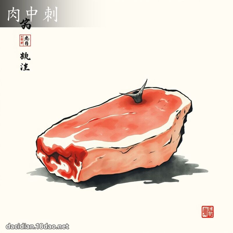 肉中刺 配图