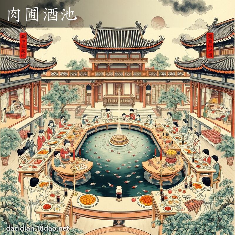 肉圃酒池 配图