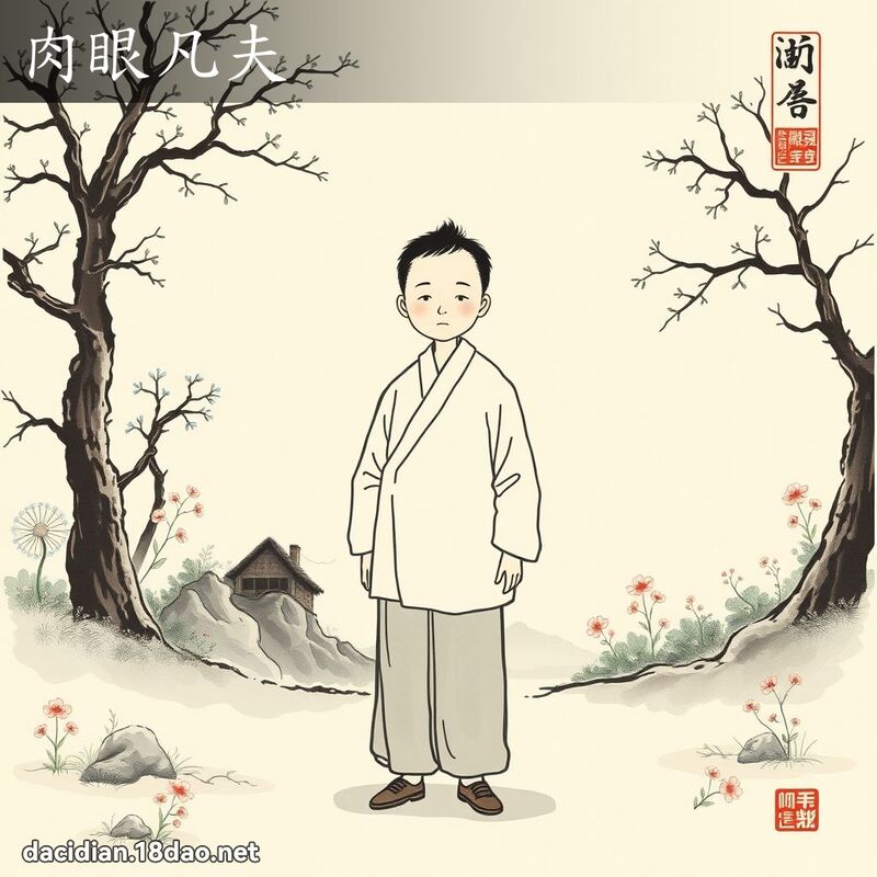 肉眼凡夫 配图