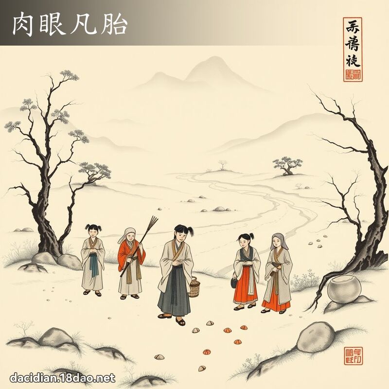 肉眼凡胎 配图