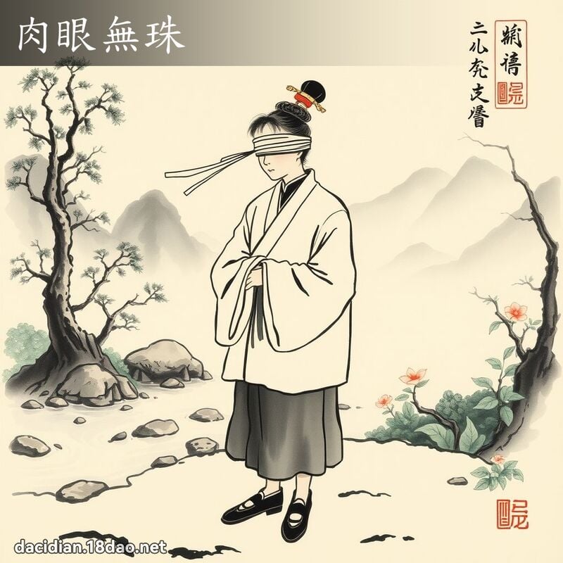 肉眼无珠 配图
