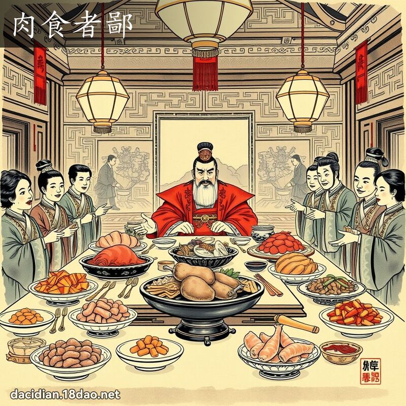 肉食者鄙 配图